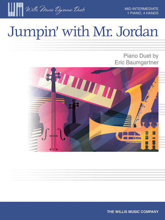 Jumpin' with Mr. Jordan National Federation of Music Clubs 2020-2024 Selection Mid-Intermediate Level 1 Piano, 4 Hands 鋼琴 | 小雅音樂 Hsiaoya Music