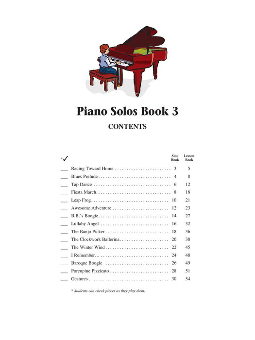 Piano Solos - Book 3 Hal Leonard Student Piano Library 鋼琴 獨奏 鋼琴 | 小雅音樂 Hsiaoya Music