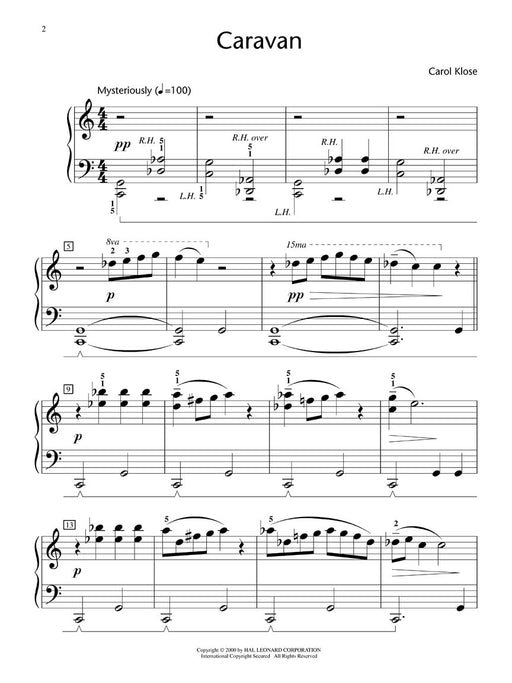 Caravan Hal Leonard Student Piano Library Late Elementary Showcase Solo 鋼琴 獨奏 | 小雅音樂 Hsiaoya Music