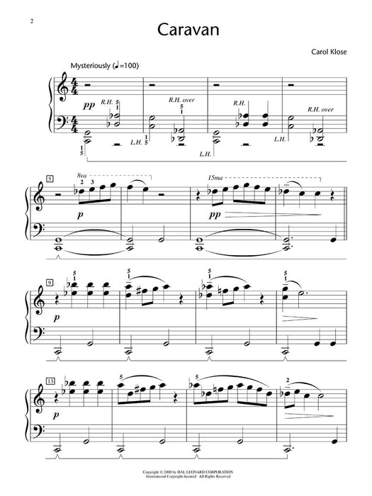 Caravan Hal Leonard Student Piano Library Late Elementary Showcase Solo 鋼琴 獨奏 | 小雅音樂 Hsiaoya Music