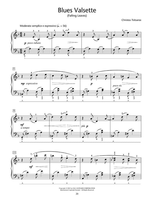 Poetic Moments Hal Leonard Student Piano Library Composer Showcase Intermediate Level 鋼琴 作曲家 | 小雅音樂 Hsiaoya Music