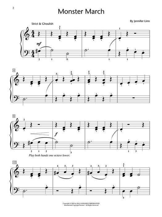 Monster March Hal Leonard Student Piano Library Showcase Solo Level 2/Elementary 進行曲 鋼琴 獨奏 | 小雅音樂 Hsiaoya Music
