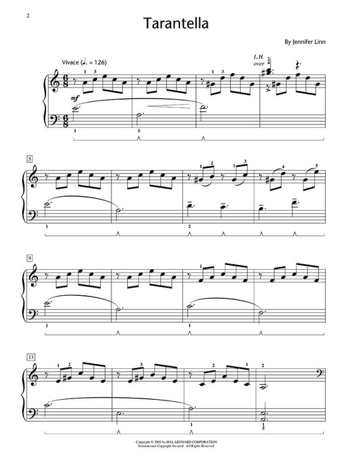 Tarantella Hal Leonard Student Piano Library Showcase Solo Level 4/Early Intermediate 塔蘭泰拉 鋼琴 獨奏 | 小雅音樂 Hsiaoya Music