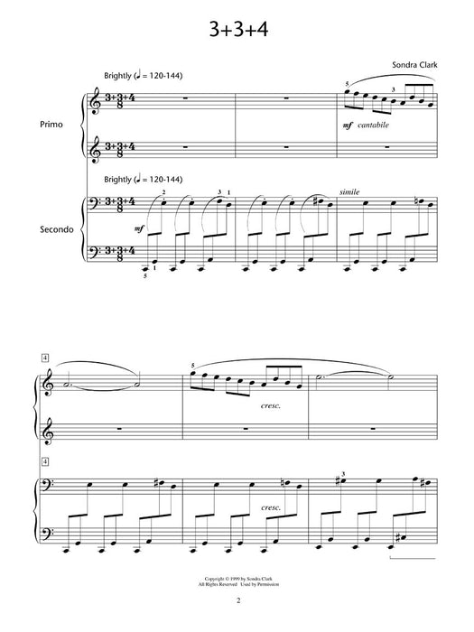 Three Odd Meters One Piano, Four Hands Intermediate Level Composer Showcase 鋼琴四手聯彈 作曲家 | 小雅音樂 Hsiaoya Music