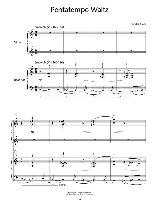 Three Odd Meters One Piano, Four Hands Intermediate Level Composer Showcase 鋼琴四手聯彈 作曲家 | 小雅音樂 Hsiaoya Music