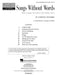 Songs Without Words - Nine Character Pieces for Piano Solo Hal Leonard Student Piano Library Intermediate Composer Showcase 無言歌 小品 鋼琴 獨奏 鋼琴 作曲家 | 小雅音樂 Hsiaoya Music