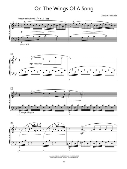 Songs Without Words - Nine Character Pieces for Piano Solo Hal Leonard Student Piano Library Intermediate Composer Showcase 無言歌 小品 鋼琴 獨奏 鋼琴 作曲家 | 小雅音樂 Hsiaoya Music