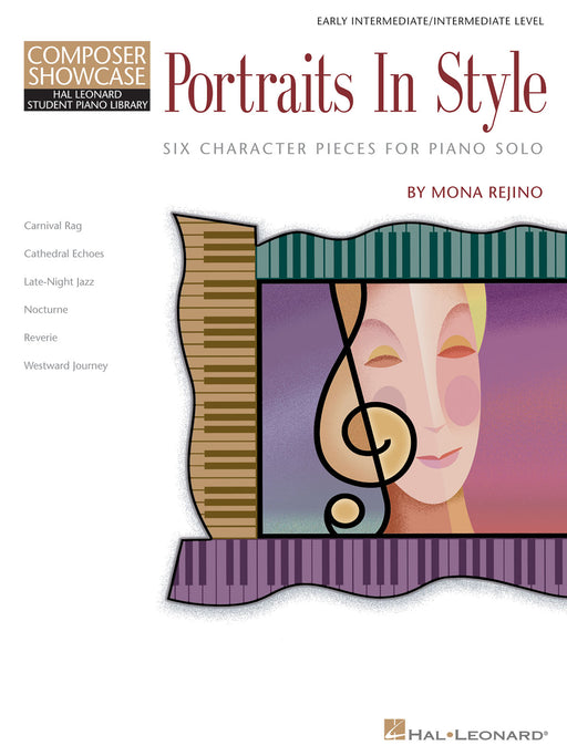 Portraits in Style Six Character Pieces for Piano Solo Composer Showcase Early Intermediate/Intermediate Level 風格 小品 鋼琴 獨奏作曲家 | 小雅音樂 Hsiaoya Music
