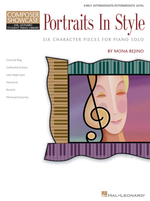 Portraits in Style Six Character Pieces for Piano Solo Composer Showcase Early Intermediate/Intermediate Level 風格 小品 鋼琴 獨奏作曲家 | 小雅音樂 Hsiaoya Music
