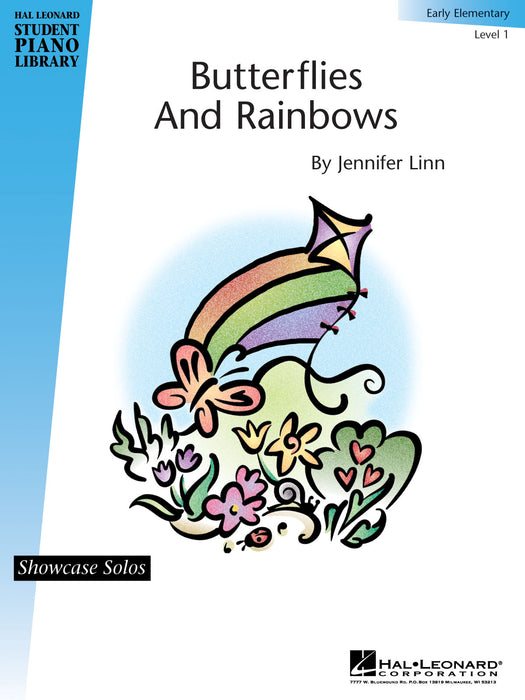 Butterflies and Rainbows Hal Leonard Student Piano Library Showcase Solo Level 1/Early Elementary 鋼琴 獨奏 | 小雅音樂 Hsiaoya Music