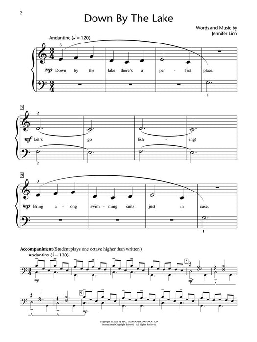 Down By the Lake Hal Leonard Student Piano Library Showcase Solo Level 2/Elementary 鋼琴 獨奏 | 小雅音樂 Hsiaoya Music