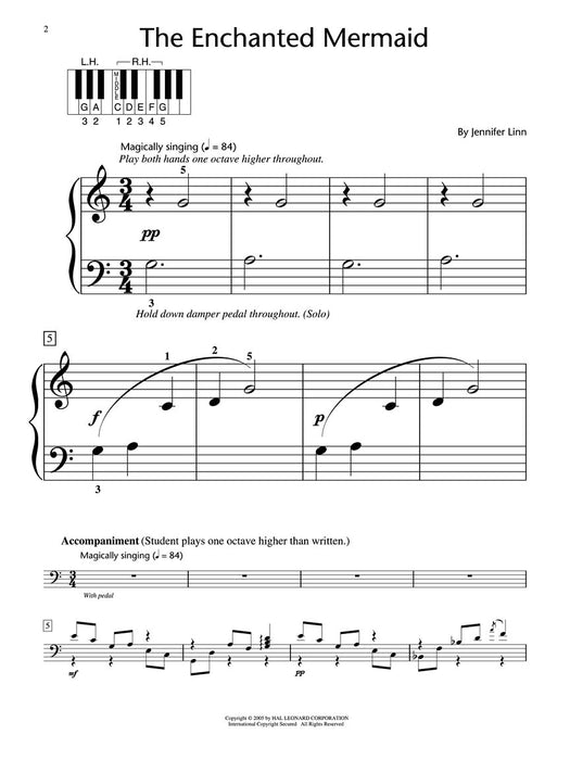 The Enchanted Mermaid HLSPL Showcase Solos NFMC 2014-2016 Selection Early Elementary - Level 1 獨奏 | 小雅音樂 Hsiaoya Music