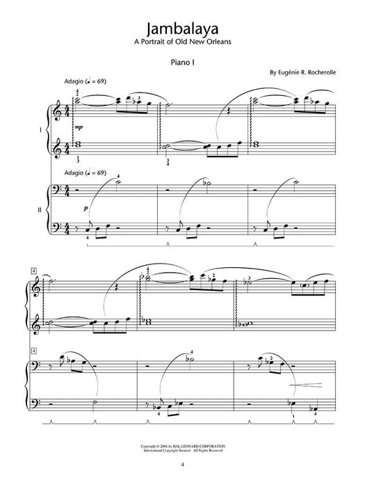 Jambalaya HLSPL Composer Showcase NFMC 2020-2024 Selection 2 Pianos, 8 Hands 作曲家 鋼琴 | 小雅音樂 Hsiaoya Music