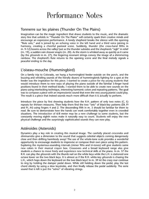 Les Petites Images Late Elementary Level Composer Showcase 作曲家 | 小雅音樂 Hsiaoya Music