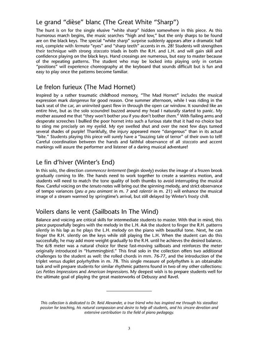 Les Petites Images Late Elementary Level Composer Showcase 作曲家 | 小雅音樂 Hsiaoya Music