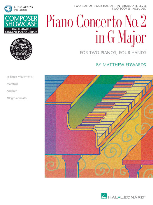 Concerto No. 2 in G Major for 2 Pianos, 4 Hands HLSPL Composer Showcase NFMC 2020-2024 Selection Intermediate Level 協奏曲 鋼琴 作曲家 | 小雅音樂 Hsiaoya Music