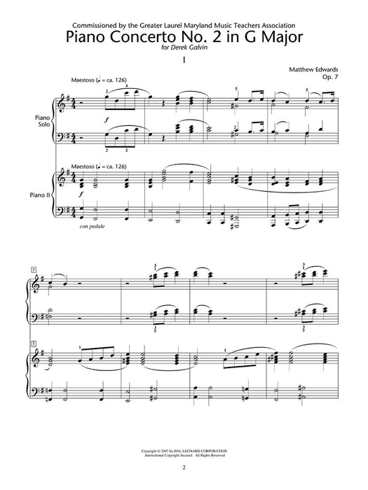 Concerto No. 2 in G Major for 2 Pianos, 4 Hands HLSPL Composer Showcase NFMC 2020-2024 Selection Intermediate Level 協奏曲 鋼琴 作曲家 | 小雅音樂 Hsiaoya Music