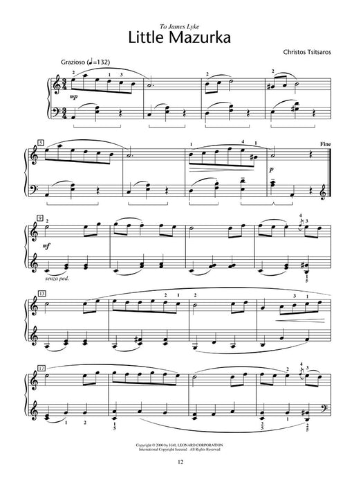 Dances from Around the World Early Intermediate/Intermediate Level Composer Showcase 舞曲 作曲家 | 小雅音樂 Hsiaoya Music