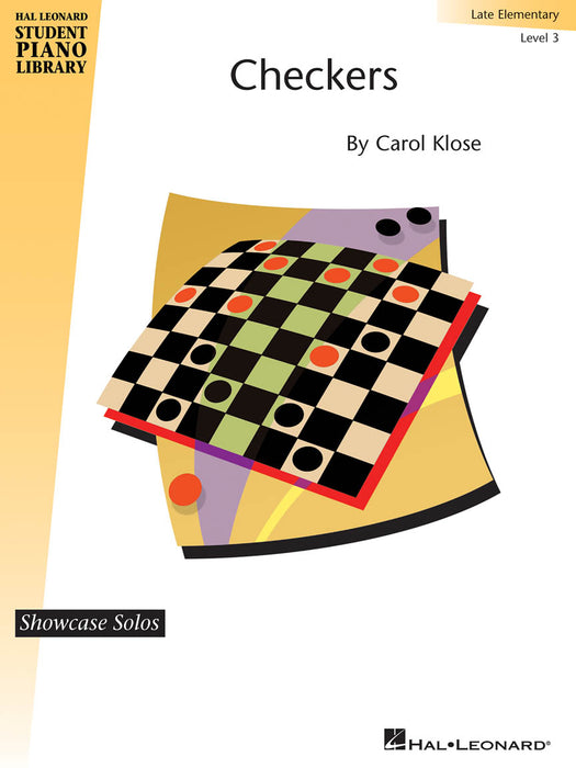 Checkers Hal Leonard Student Piano Library Showcase Solo Level 3/Late Elementary 鋼琴 獨奏 | 小雅音樂 Hsiaoya Music