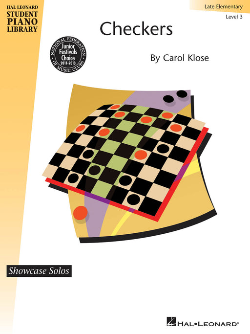 Checkers Hal Leonard Student Piano Library Showcase Solo Level 3/Late Elementary 鋼琴 獨奏 | 小雅音樂 Hsiaoya Music