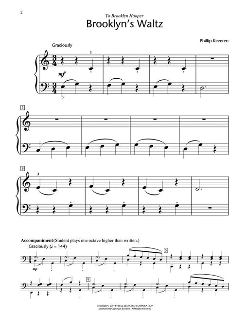 Brooklyn's Waltz Showcase Solos Elementary - Level 2 圓舞曲 獨奏 | 小雅音樂 Hsiaoya Music