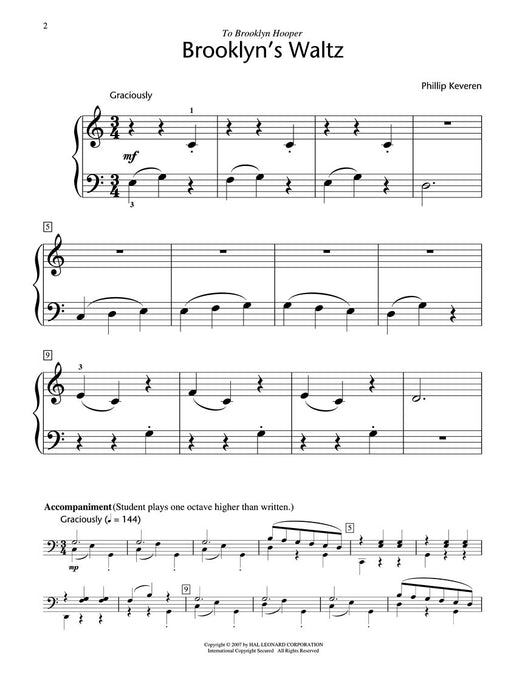 Brooklyn's Waltz Showcase Solos Elementary - Level 2 圓舞曲 獨奏 | 小雅音樂 Hsiaoya Music