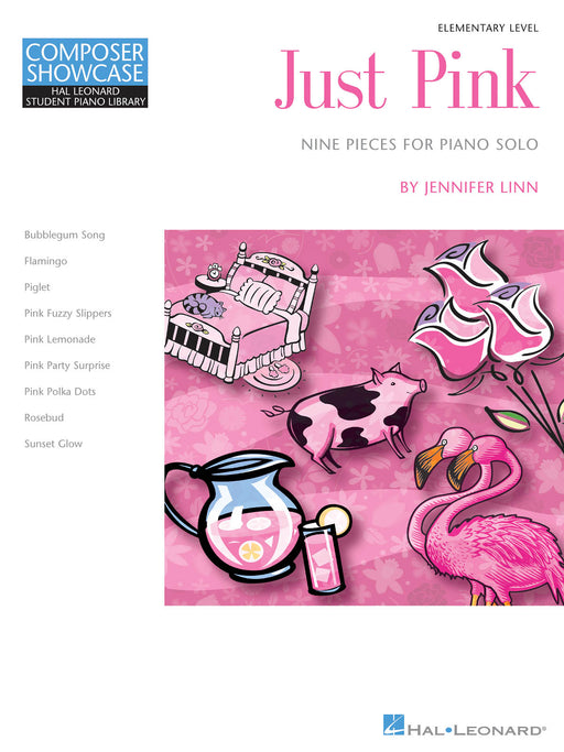 Just Pink - Nine Pieces for Piano Solo Hal Leonard Student Library Composer Showcase Elementary Level 小品 鋼琴 獨奏 作曲家 | 小雅音樂 Hsiaoya Music