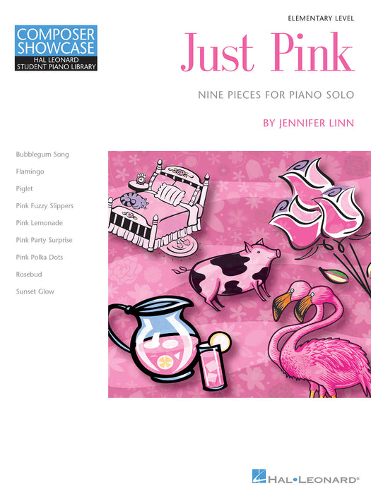 Just Pink - Nine Pieces for Piano Solo Hal Leonard Student Library Composer Showcase Elementary Level 小品 鋼琴 獨奏 作曲家 | 小雅音樂 Hsiaoya Music