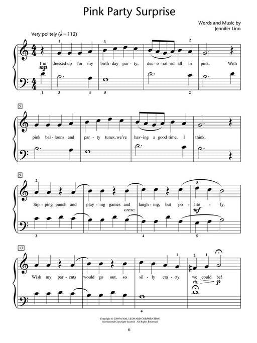 Just Pink - Nine Pieces for Piano Solo Hal Leonard Student Library Composer Showcase Elementary Level 小品 鋼琴 獨奏 作曲家 | 小雅音樂 Hsiaoya Music