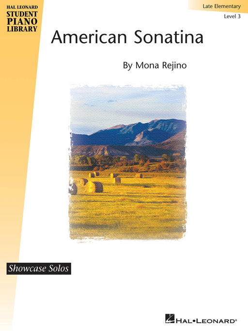 American Sonatina Hal Leonard Student Piano Library Showcase Solo Late Elementary (Level 3) 小奏鳴曲 鋼琴 獨奏 | 小雅音樂 Hsiaoya Music