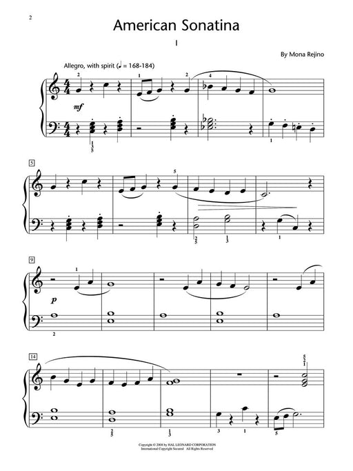 American Sonatina Hal Leonard Student Piano Library Showcase Solo Late Elementary (Level 3) 小奏鳴曲 鋼琴 獨奏 | 小雅音樂 Hsiaoya Music