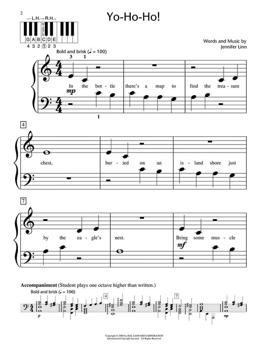 Yo-Ho-Ho! Showcase Solos Early Elementary - Level 1 獨奏 | 小雅音樂 Hsiaoya Music