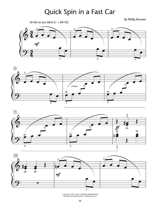 Quick Spin in a Fast Car Showcase Solos Late Elementary (Level 3) 獨奏 | 小雅音樂 Hsiaoya Music