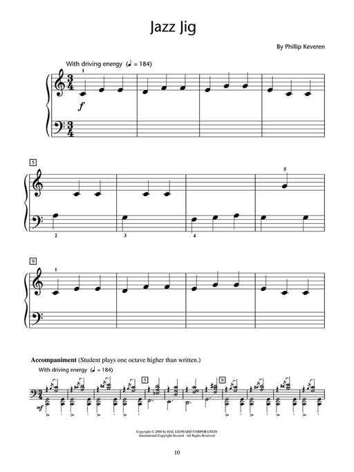 Jazz Jig Hal Leonard Student Piano Library Early Elementary Showcase Solo 爵士音樂 鋼琴 獨奏 | 小雅音樂 Hsiaoya Music