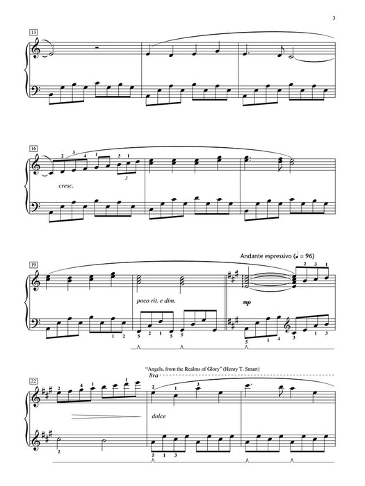 Christmas Angels Hal Leonard Student Piano Library Showcase Solo Level 5 (Intermediate) 鋼琴 獨奏 | 小雅音樂 Hsiaoya Music
