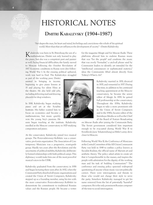 Dmitri Kabalevsky - Thirty Pieces for Children, Op. 27 With recordings of Performances Schirmer Performance Editions 小品 | 小雅音樂 Hsiaoya Music