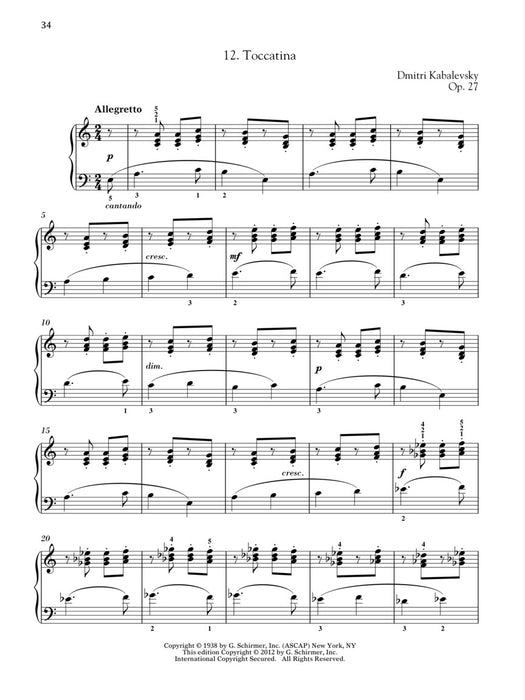 Dmitri Kabalevsky - Thirty Pieces for Children, Op. 27 With recordings of Performances Schirmer Performance Editions 小品 | 小雅音樂 Hsiaoya Music