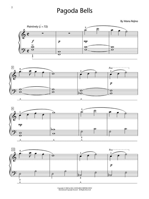 Pagoda Bells Hal Leonard Student Piano Library Showcase Solo Level 4 Early Intermediate 鋼琴 獨奏 | 小雅音樂 Hsiaoya Music
