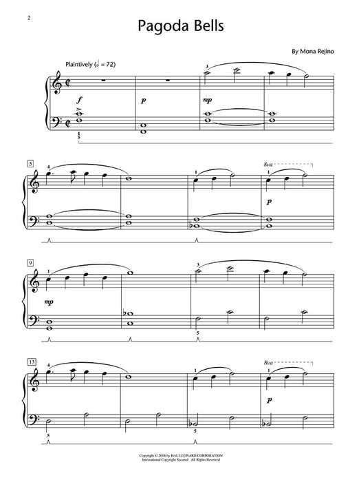 Pagoda Bells Hal Leonard Student Piano Library Showcase Solo Level 4 Early Intermediate 鋼琴 獨奏 | 小雅音樂 Hsiaoya Music