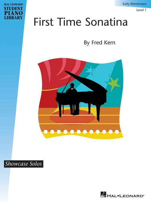 First Time Sonatina Hal Leonard Student Piano Library Showcase Solo Level 1/Early Elementary 小奏鳴曲 鋼琴 獨奏 | 小雅音樂 Hsiaoya Music