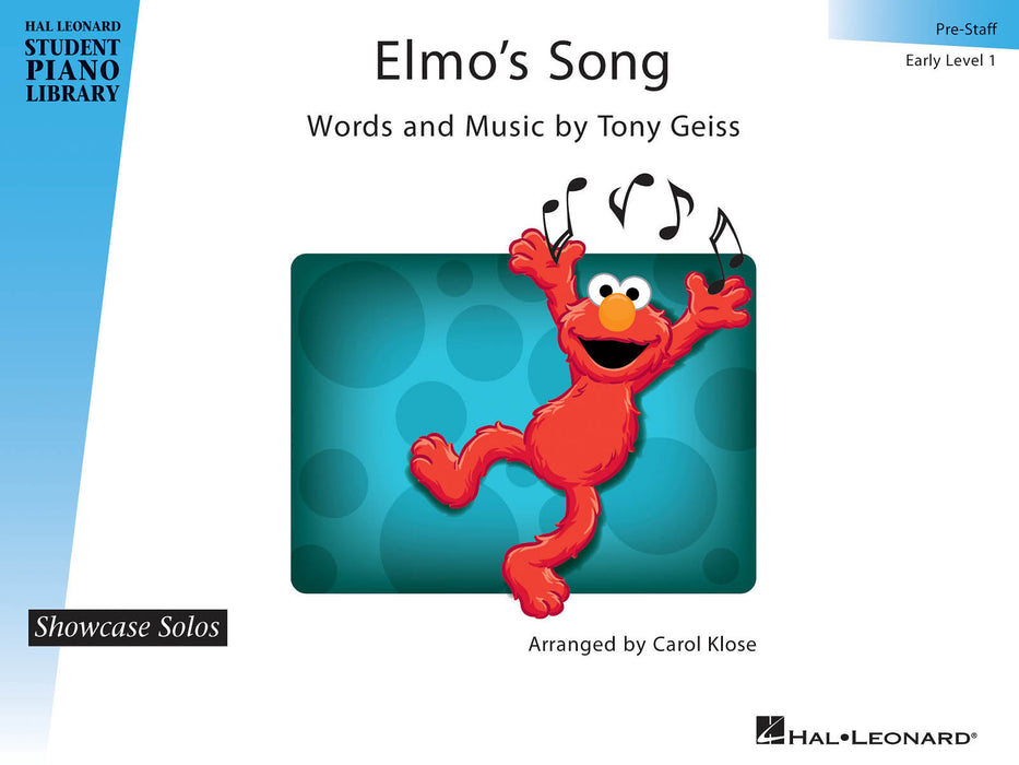 Elmo's Song Hal Leonard Student Piano Library Showcase Solos Pre-Staff - Early Level 1 鋼琴 獨奏 | 小雅音樂 Hsiaoya Music