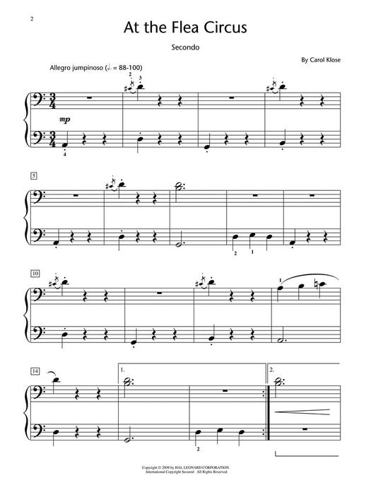 At the Flea Circus National Federation of Music Clubs 2014-2016 Selection 1 Piano, 4 Hands 鋼琴 | 小雅音樂 Hsiaoya Music