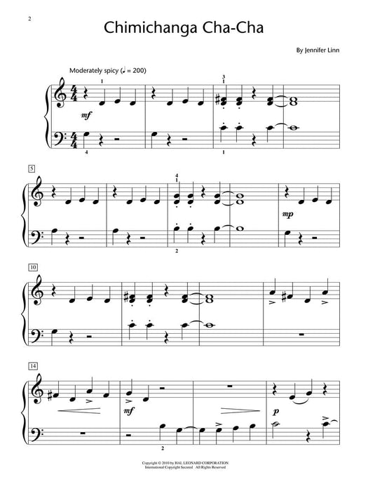 Chimichanga Cha-Cha HLSPL Showcase Solos NFMC 2014-2016 Selection Elementary - Level 2 獨奏 | 小雅音樂 Hsiaoya Music