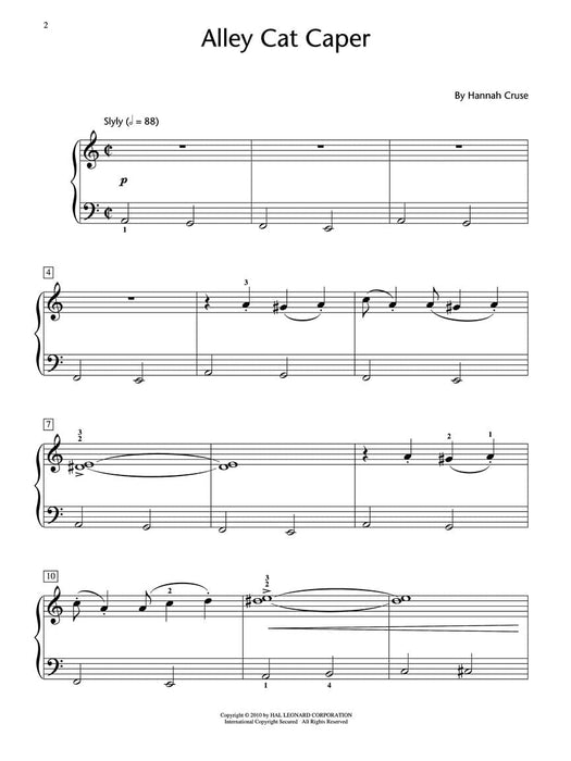 Alley Cat Caper HLSPL Showcase Solos NFMC 2014-2016 Selection Early Intermediate - Level 4 獨奏 | 小雅音樂 Hsiaoya Music