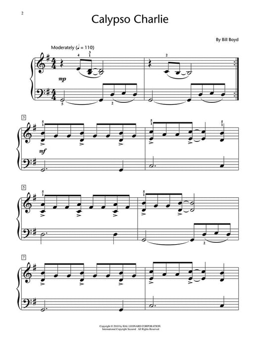 Calypso Charlie Hal Leonard Student Piano Library Showcase Solo Level 3/Late Elementary 鋼琴 獨奏 | 小雅音樂 Hsiaoya Music