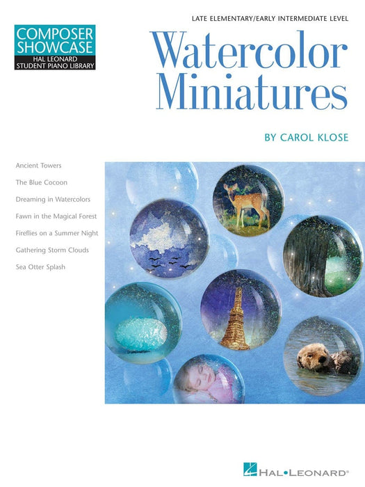 Watercolor Miniatures HLSPL Composer Showcase NFMC 2014-2016 Selection Late Elementary/Early Intermediate 作曲家 | 小雅音樂 Hsiaoya Music