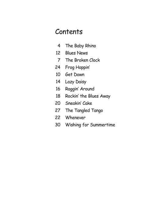 Blues, Jazz, Rock & Rags - Book 1 National Federation of Music Clubs 2014-2016 Selection Late Elementary Level 藍調 | 小雅音樂 Hsiaoya Music