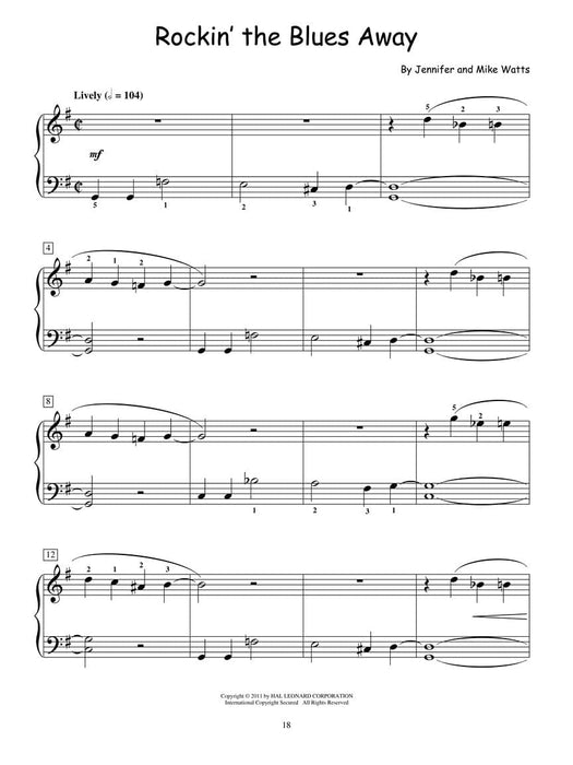 Blues, Jazz, Rock & Rags - Book 1 National Federation of Music Clubs 2014-2016 Selection Late Elementary Level 藍調 | 小雅音樂 Hsiaoya Music