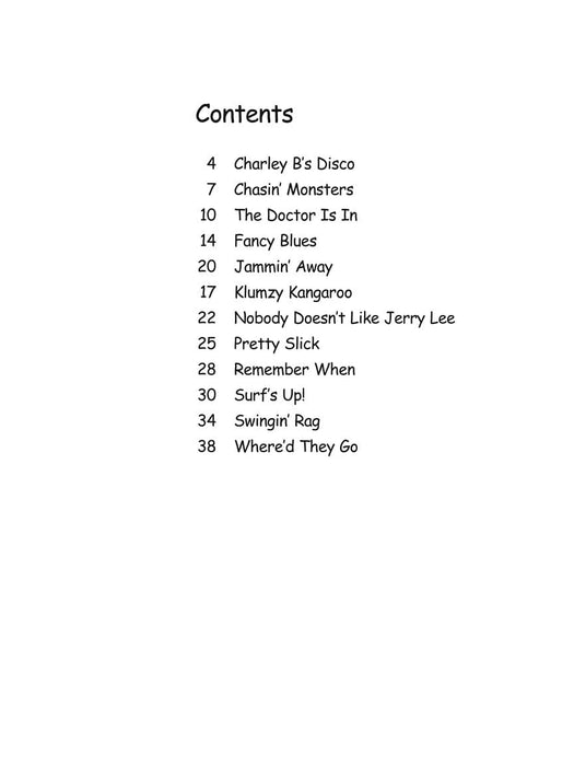 Blues, Jazz, Rock & Rags - Book 2 12 Original Piano Solos - Intermediate Level 藍調 鋼琴 獨奏 | 小雅音樂 Hsiaoya Music