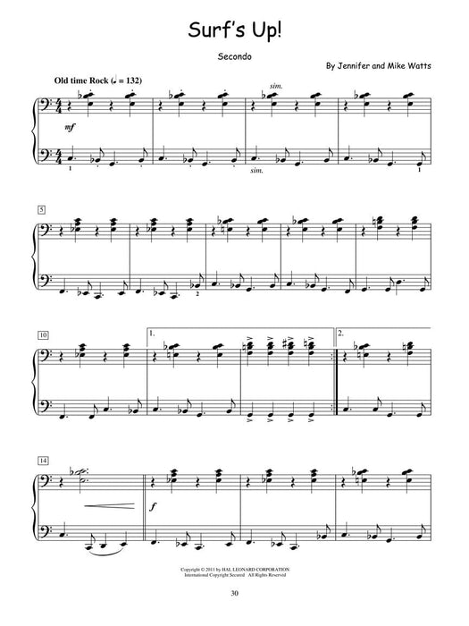 Blues, Jazz, Rock & Rags - Book 2 12 Original Piano Solos - Intermediate Level 藍調 鋼琴 獨奏 | 小雅音樂 Hsiaoya Music